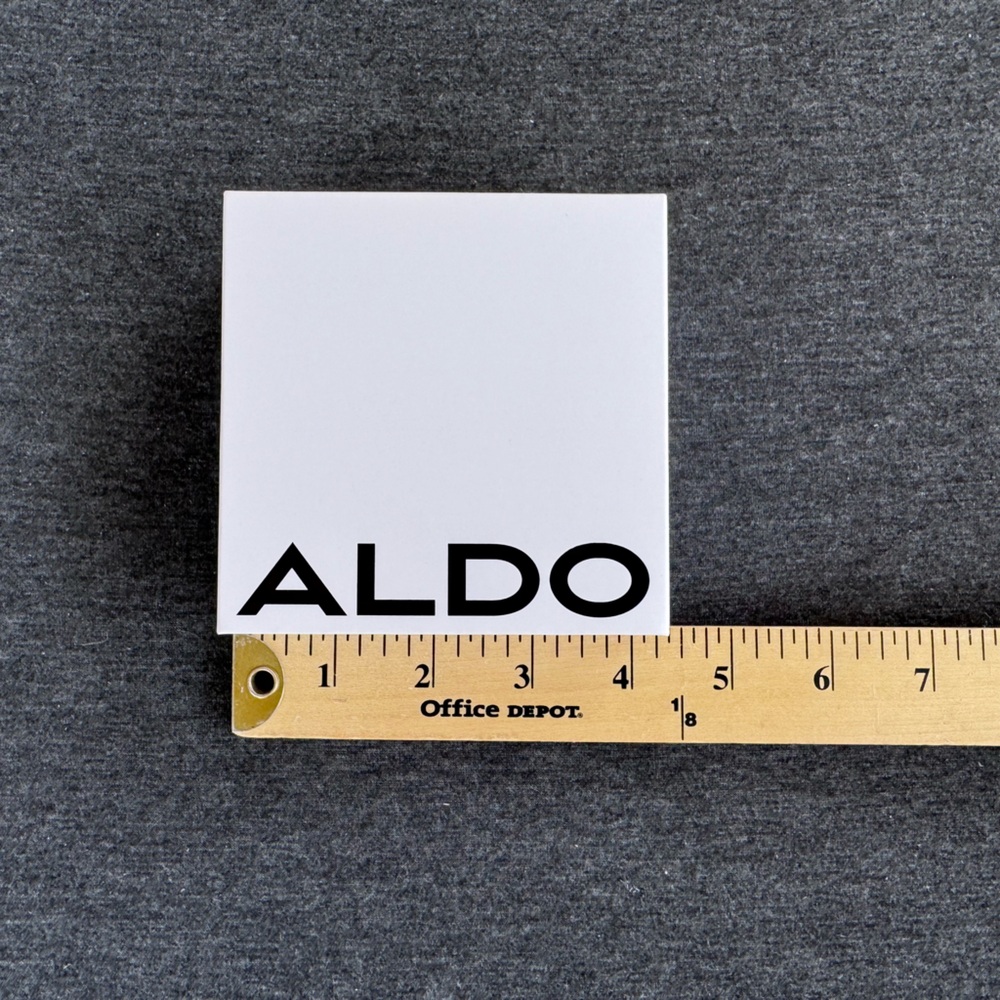 ALDO Empty Drawer Style Gift Box White Logo Accessory Jewelry Storage Box - Picture 3 of 5
